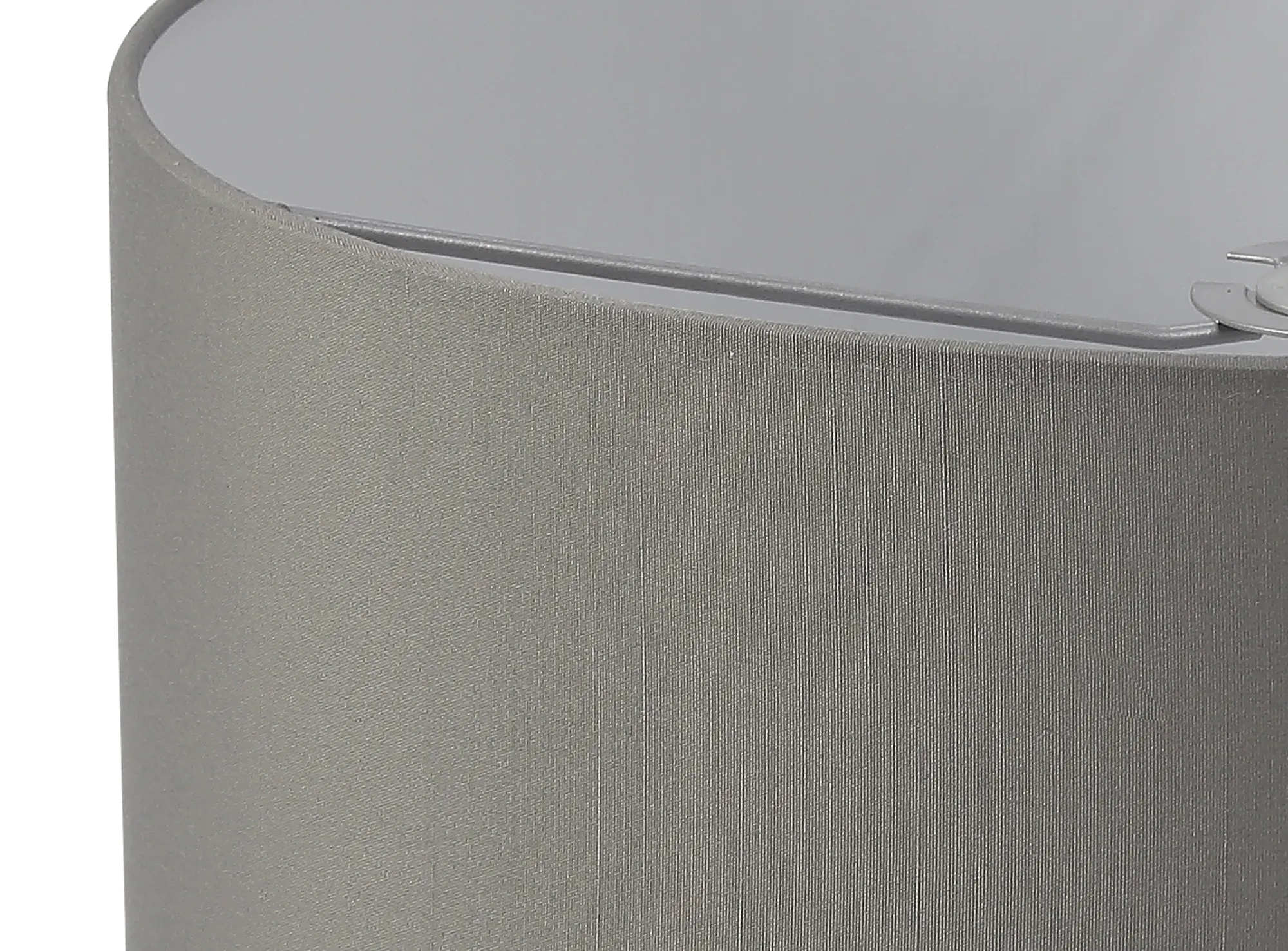 Baymont 40cm Semi Flush 3 Light Polished Chrome, Grey, Frosted Diffuser DK0326  Deco Baymont CH GR